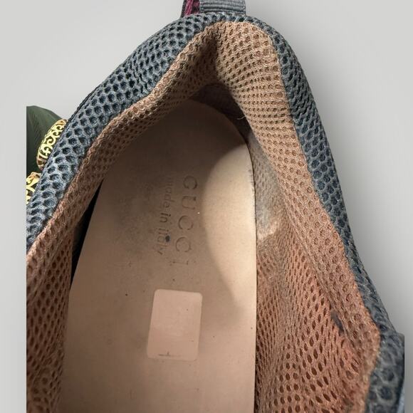 Gucci Flashtrek Leather & Mesh Sneaker men’s UK 8 - Picture 13 of 15